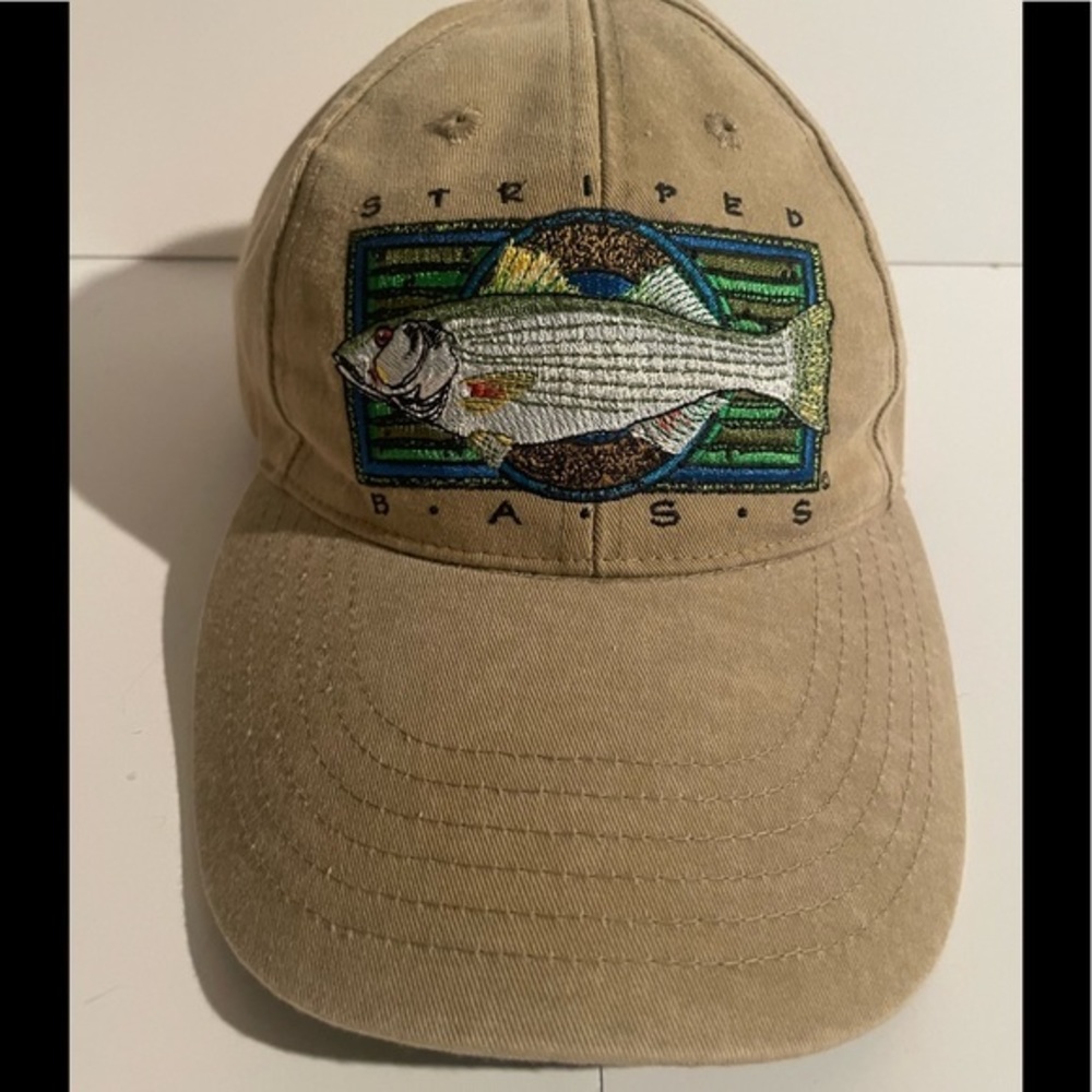 Flying Fisherman Striped Bass Hat‎